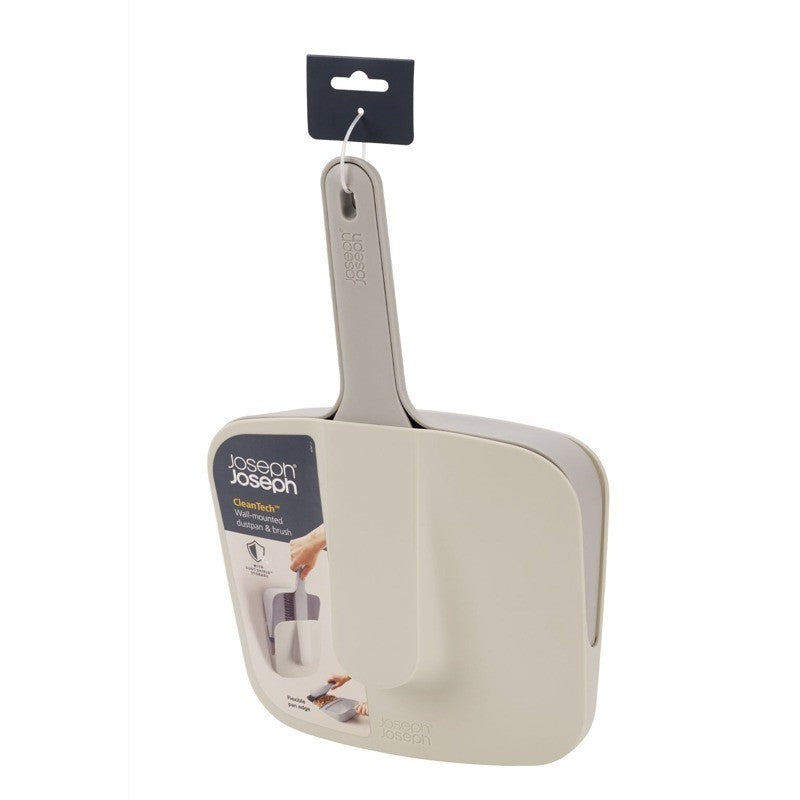 Joseph Joseph CleanTech Wall-Mounted Dustpan & Brush