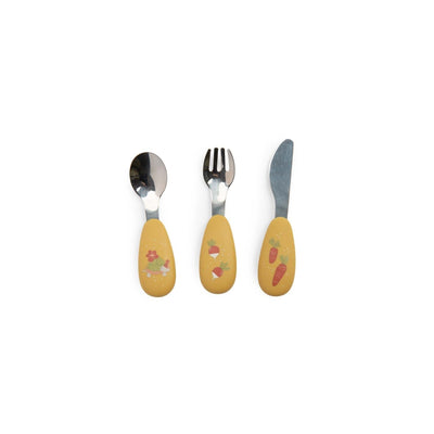 Moulin Roty Toddler Cutlery Set - Trois Petits Lapins