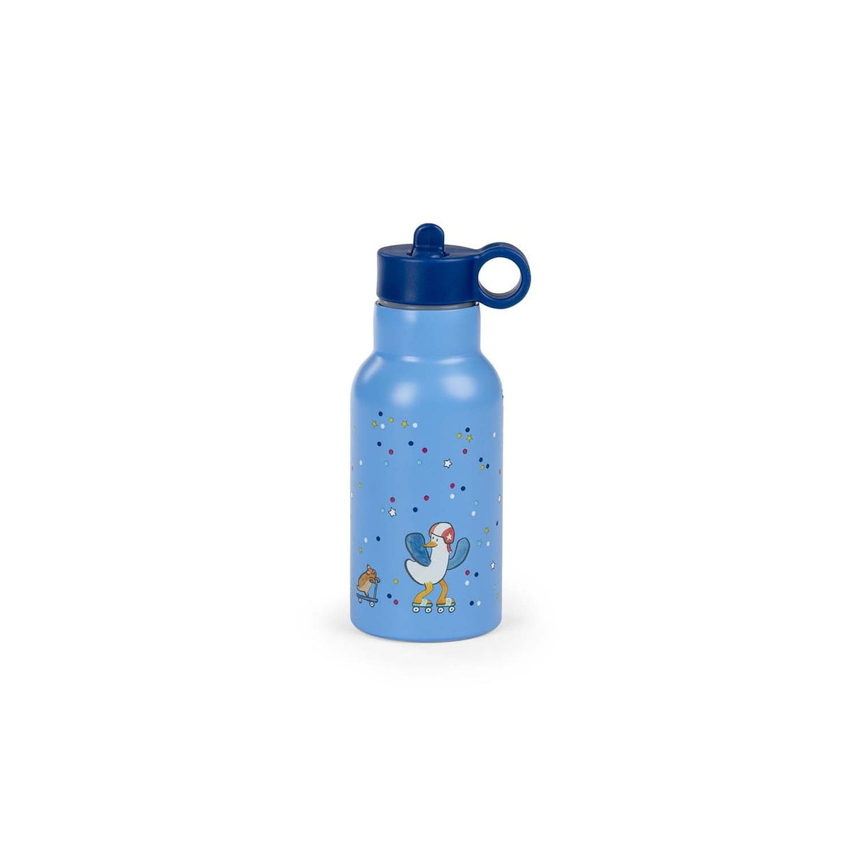 Moulin Roty Toddler Water Bottle - Puce &amp; Pilou