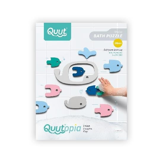 Quut Bath Puzzle - Whale