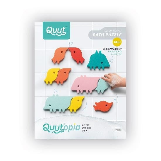 Quut Bath Puzzle - Animal Parade