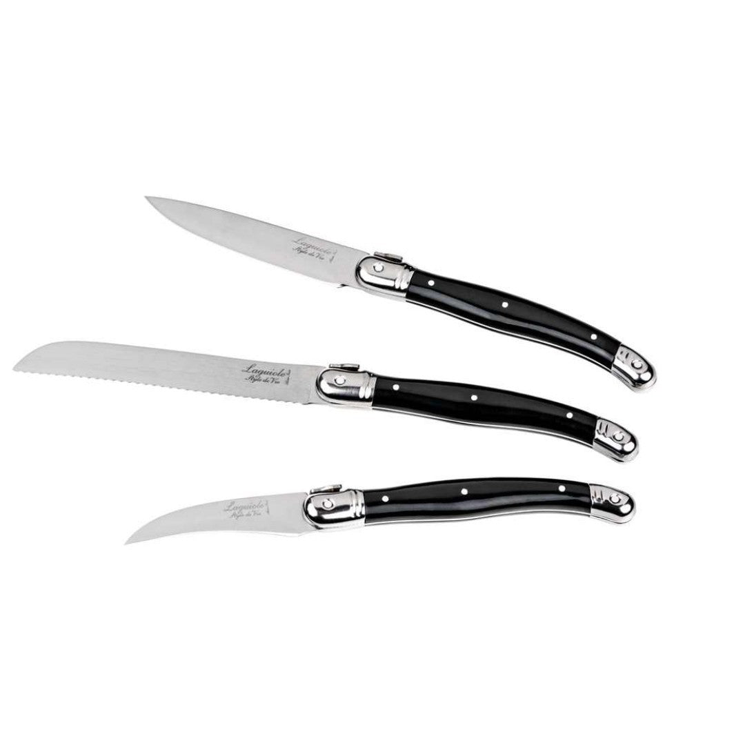 Laguiole Premium Kitchen Knife Set Of 3