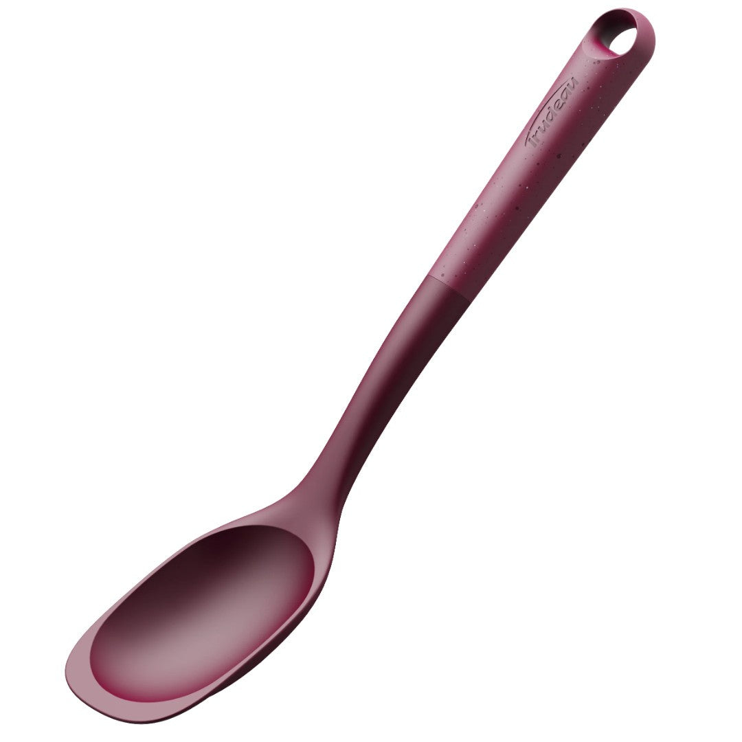 Trudeau Clever By Nature Burgundy Serving Spoon