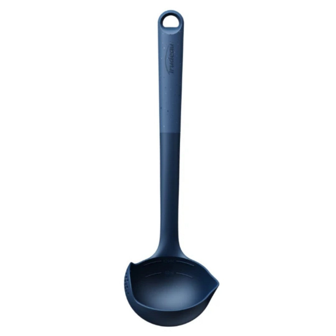 Trudeau Clever By Nature Blue Soup Ladle