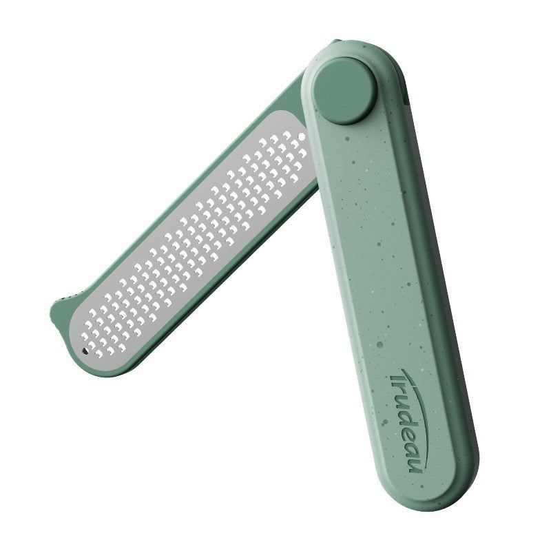 Trudeau Clever By Nature Green Zester With Cover