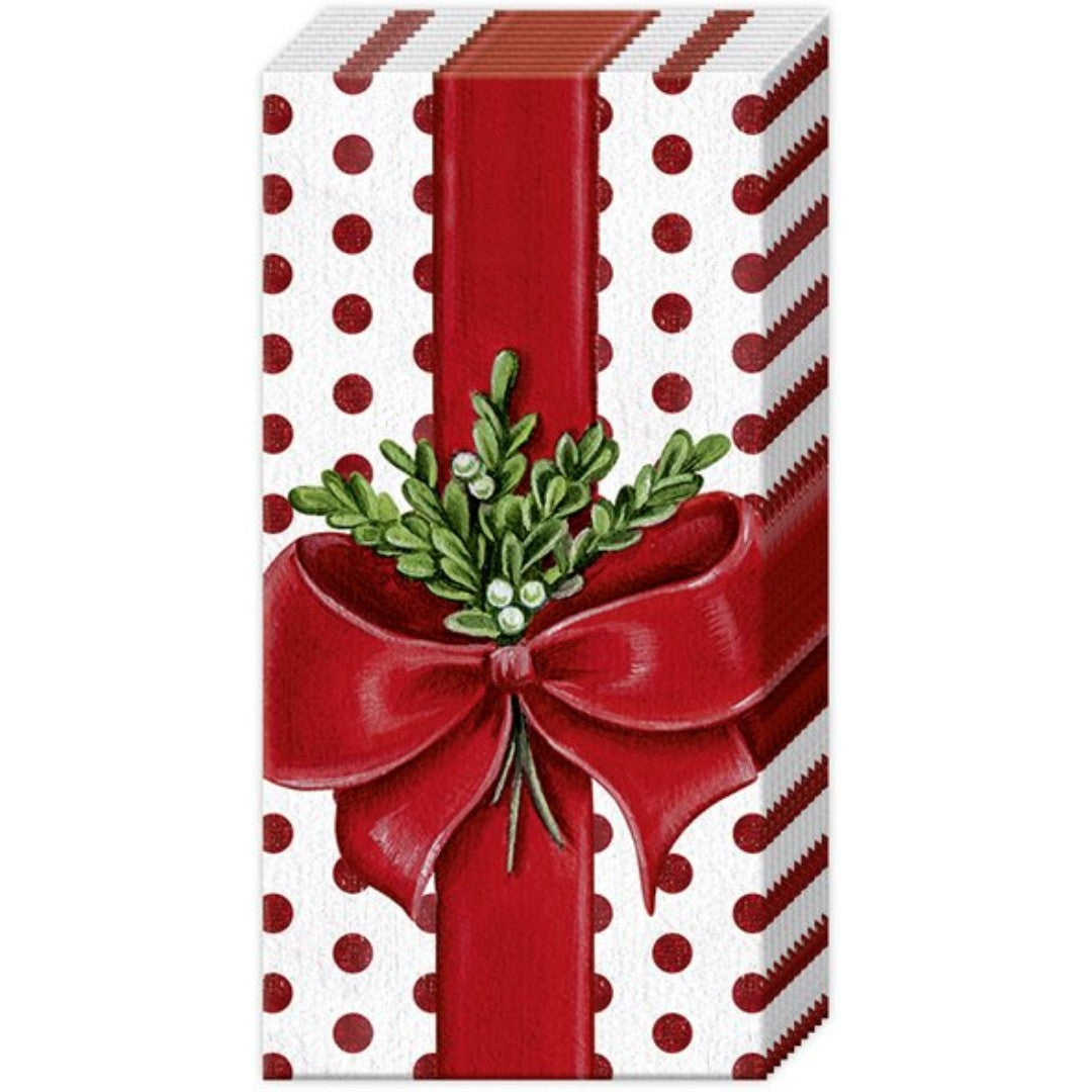 IHR Christmas Pocket Tissue 10 Pack A Present For You