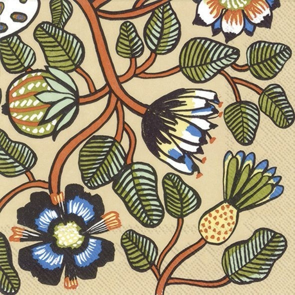 IHR Luncheon Napkin 20 Pack Tiara Cream