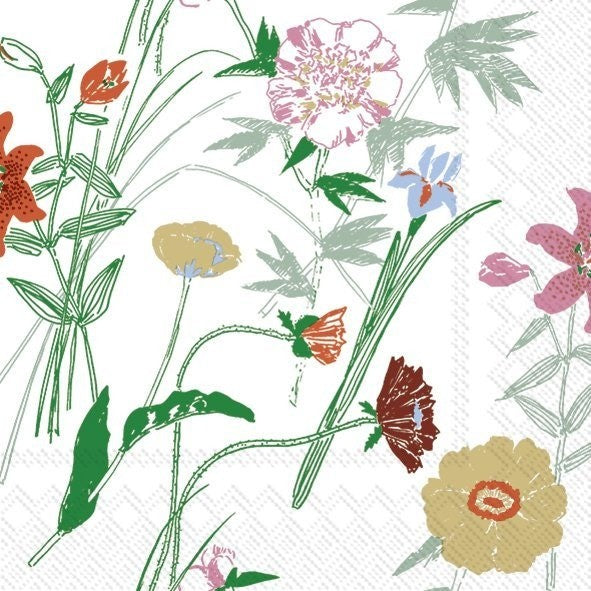 IHR Cocktail Napkin 20 Pack Garden Invitations