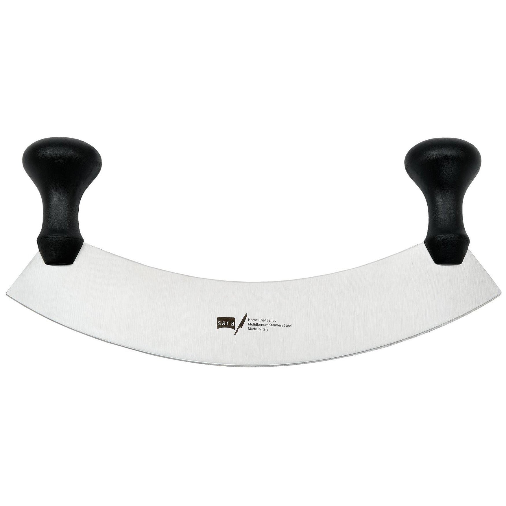 Sara Mezzaluna Mincing Knife 10"