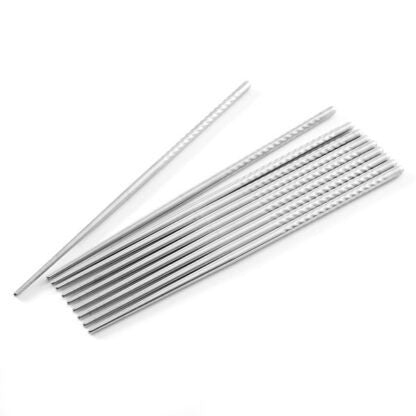 Norpro Stainless Steel Chopsticks - 5 Pairs
