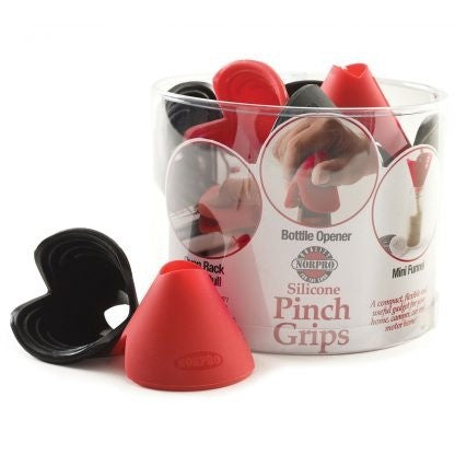 Norpro Silicone Pinch Grips - Assorted
