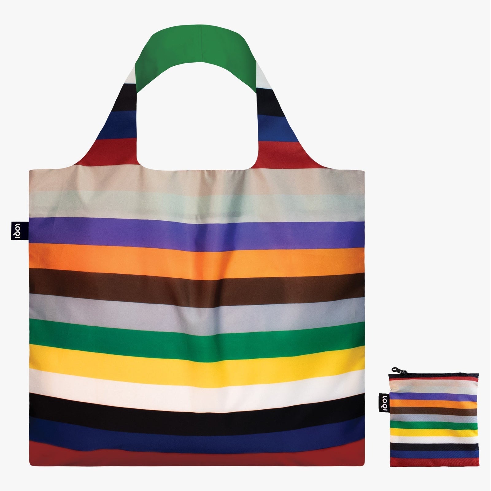 LOQI Museum Series Tote Bag - Lottery Stripes