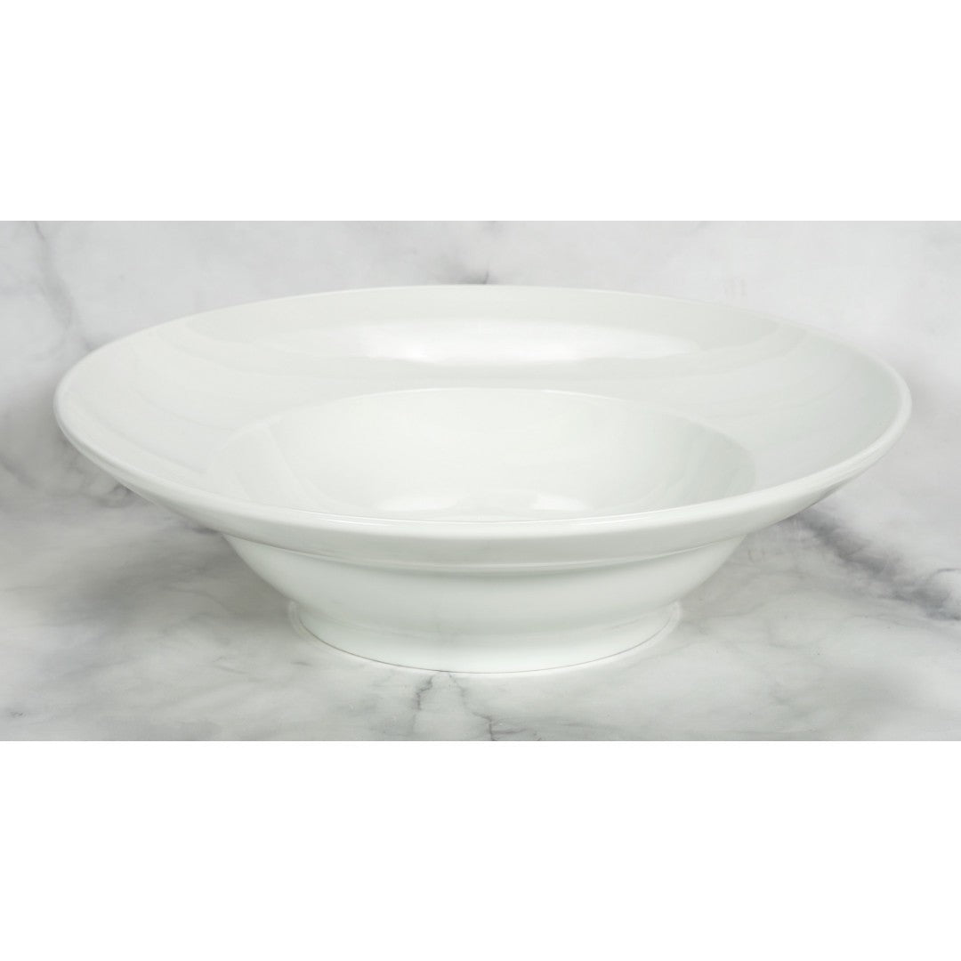 Sara Cucina Bianco Serving Bowl - Shallow 14.5"
