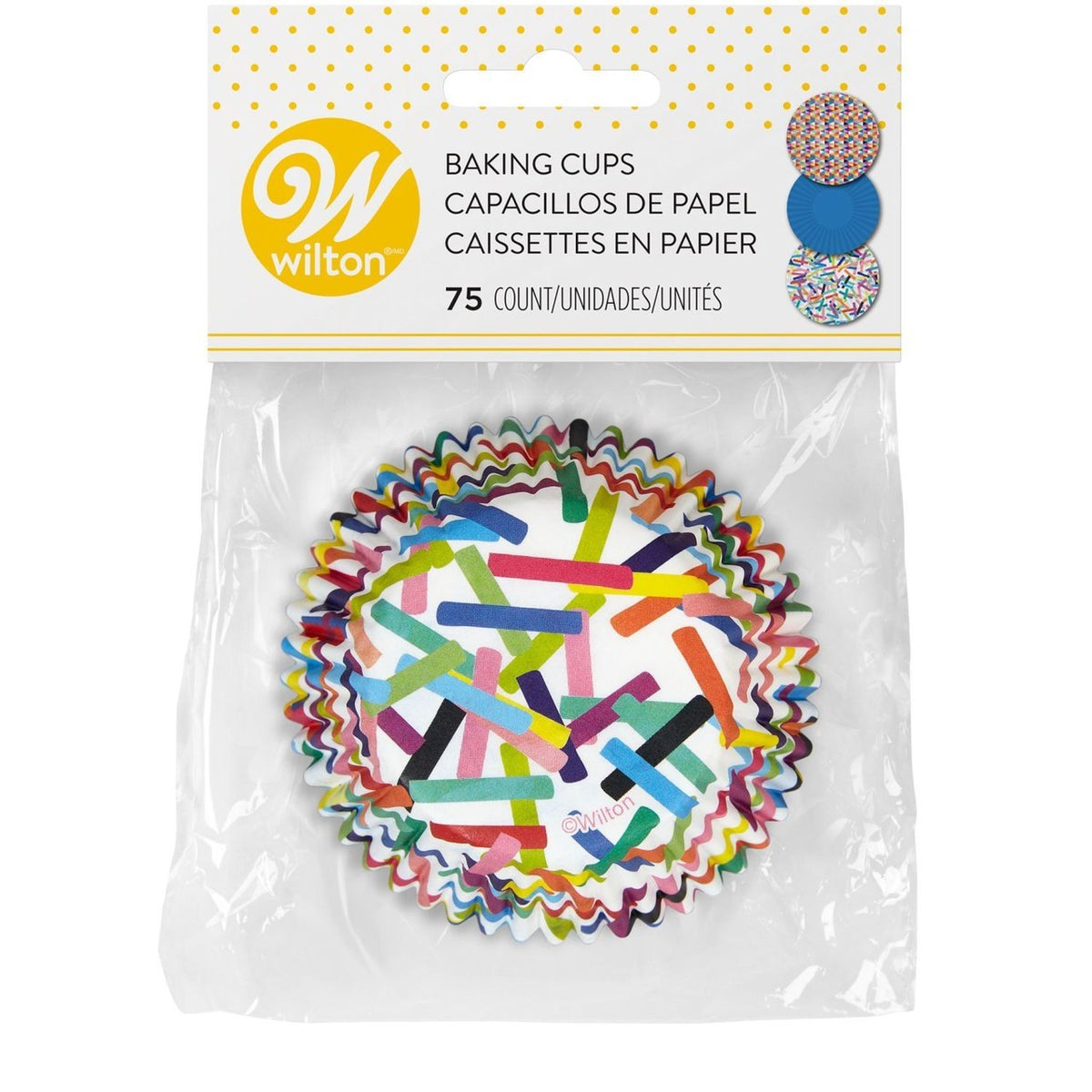 Wilton Baking Cups 75 Count - Bright