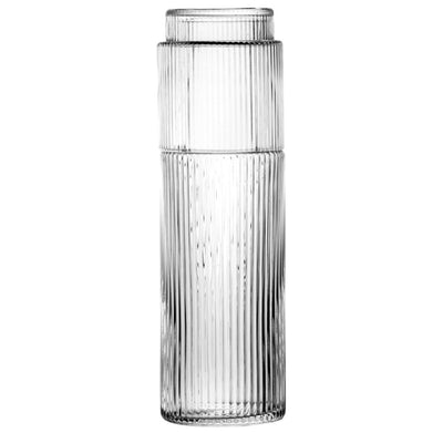 Brilliant Ribbed Clear Carafe 600ml