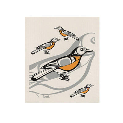 Native Northwest Eco Cloth Robin