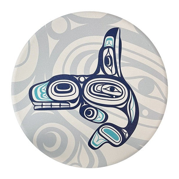 Native Northwest Ceramic Trivet Whale