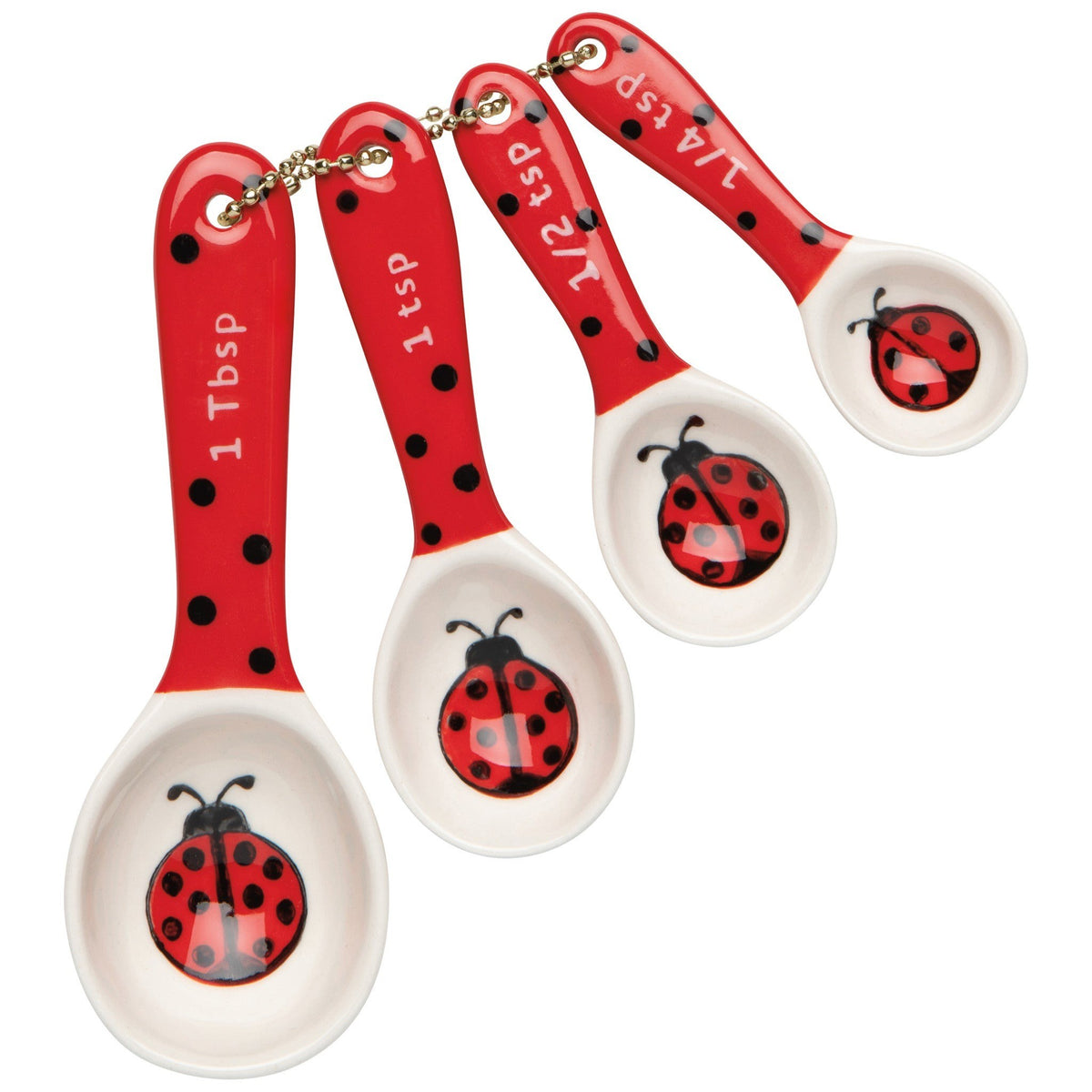 Danica Ladybugs Measuring Spoon Set Of 4