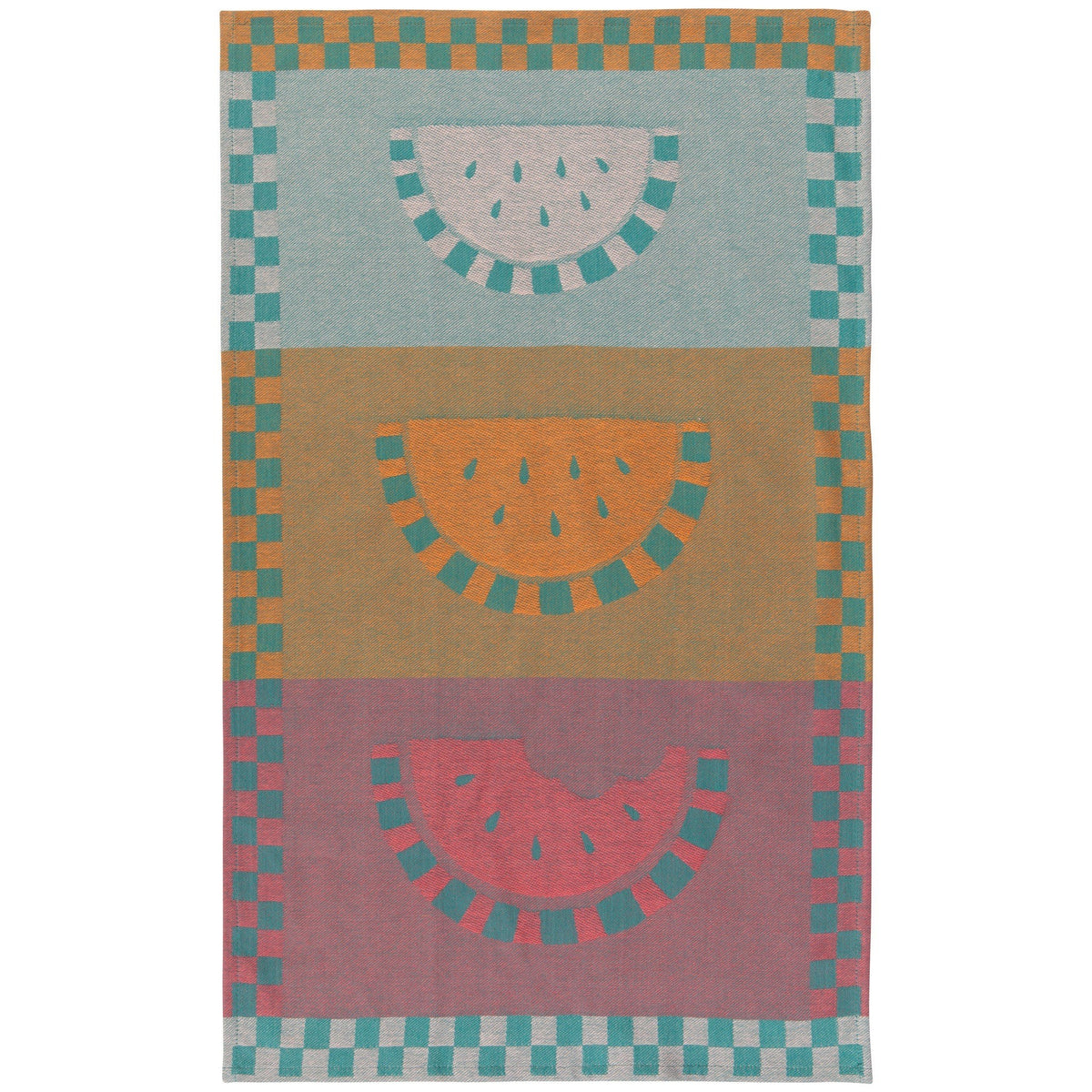Danica Jacquard Tea Towel Melon Pop