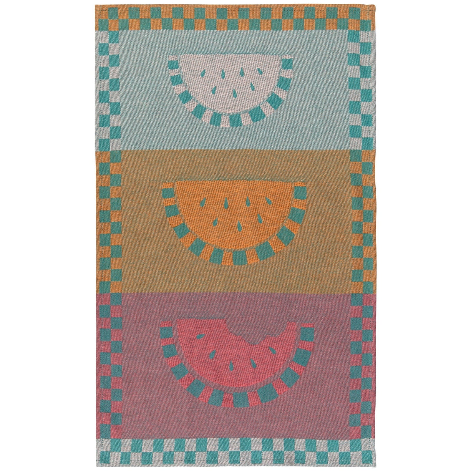 Danica Jacquard Tea Towel Melon Pop
