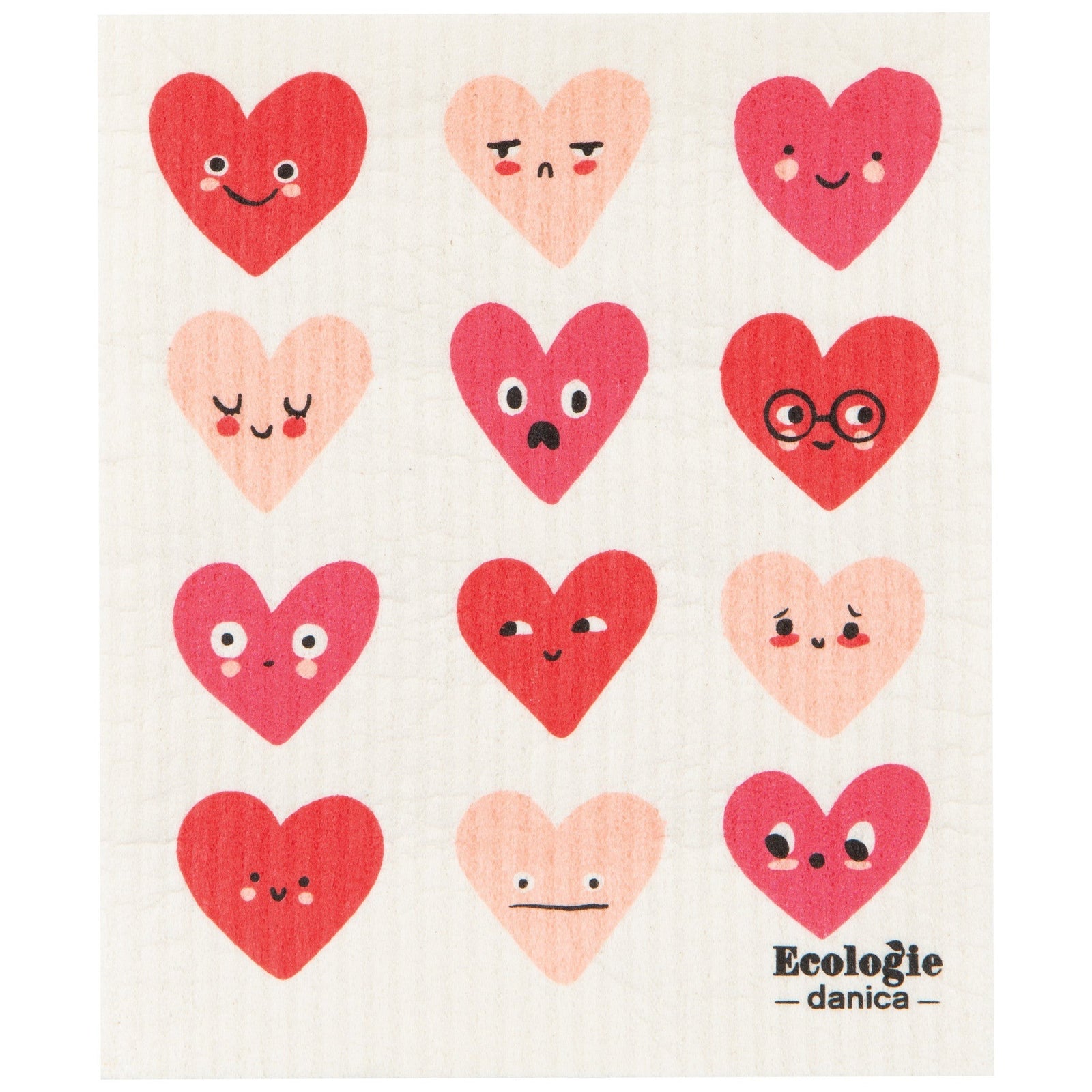 Now Designs Swedish Dish Cloth Heart To Heart