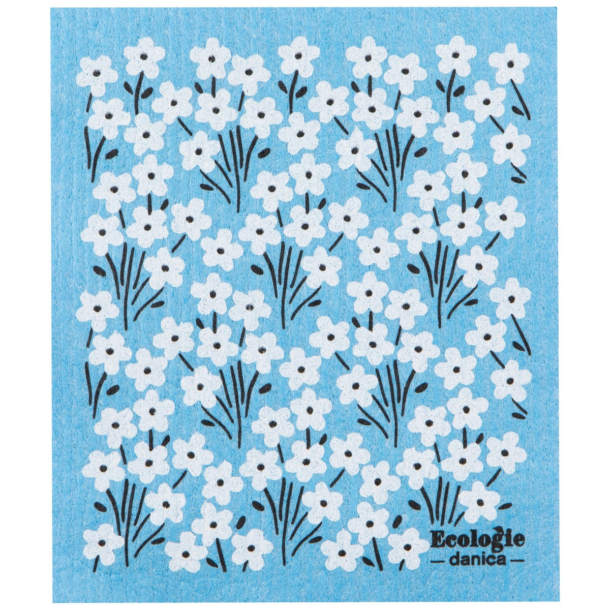 Now Designs Swedish Dish Cloth Bouquet Blue