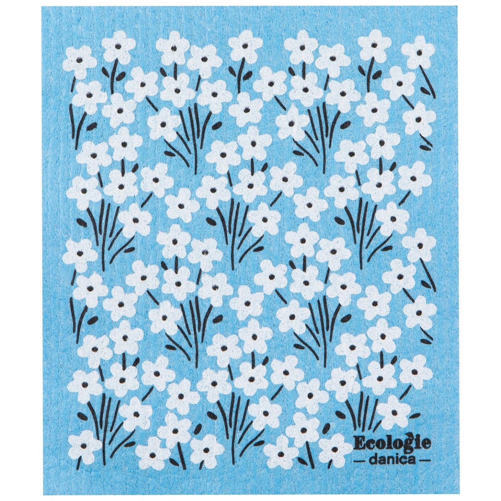 Now Designs Swedish Dish Cloth Bouquet Blue