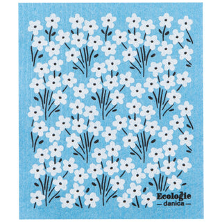 Now Designs Swedish Dish Cloth Bouquet Blue