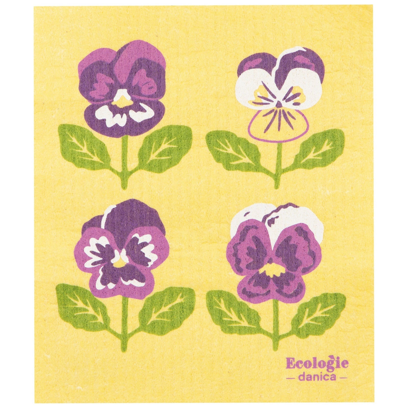 Now Designs Swedish Dish Cloth Pansy