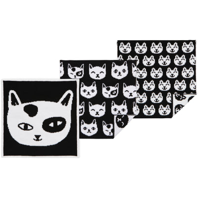 Danica Knit Dishcloth Feline Fine Set Of 3