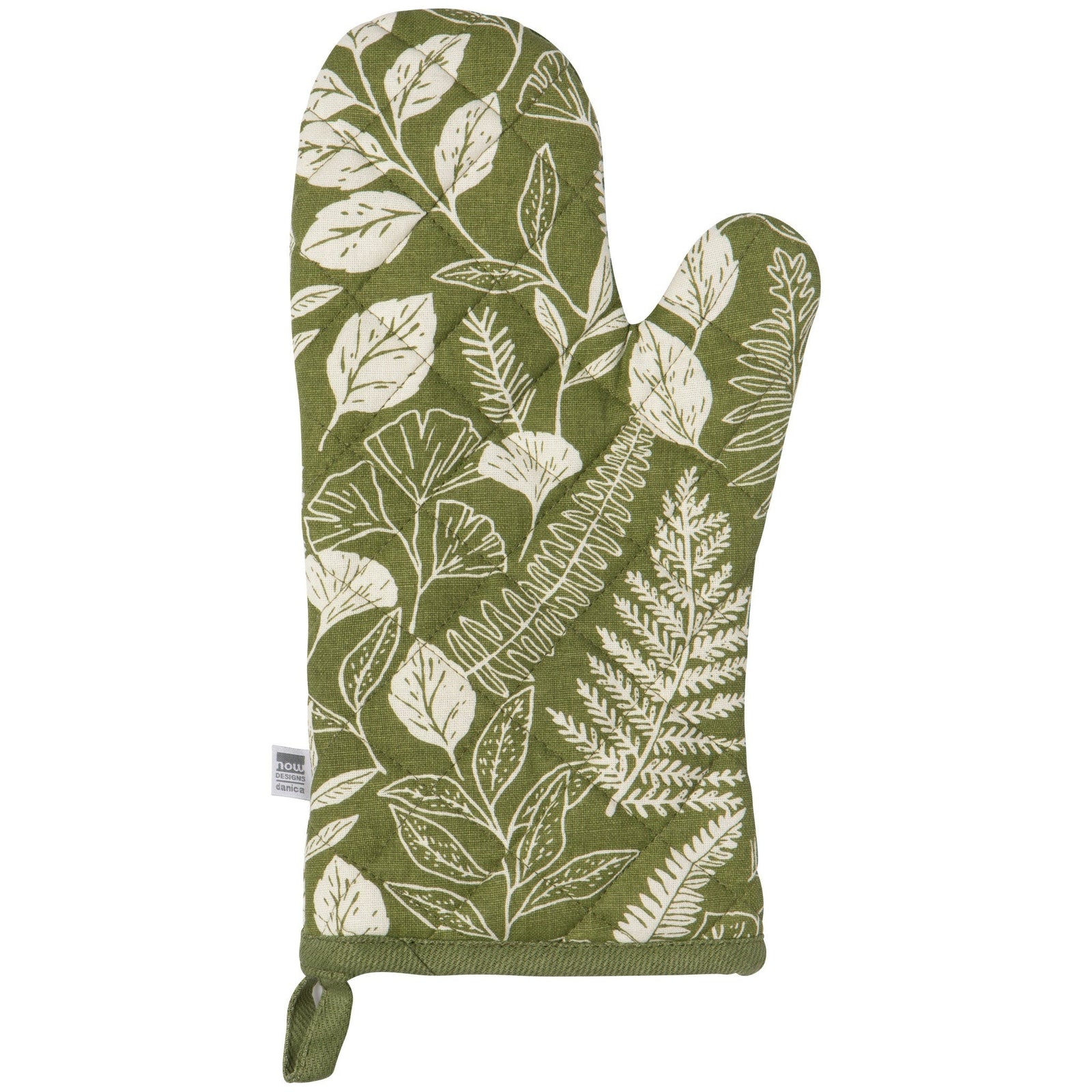 Now Designs Oven Mitt Fern & Frond
