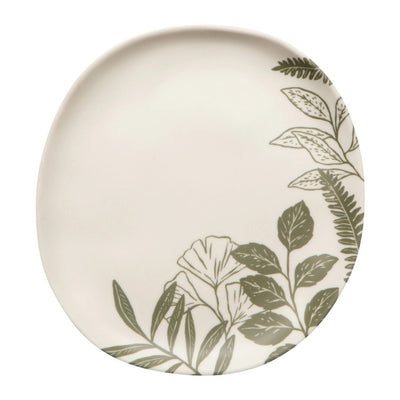 Now Designs Fern & Frond Melamine Side Plate 8"