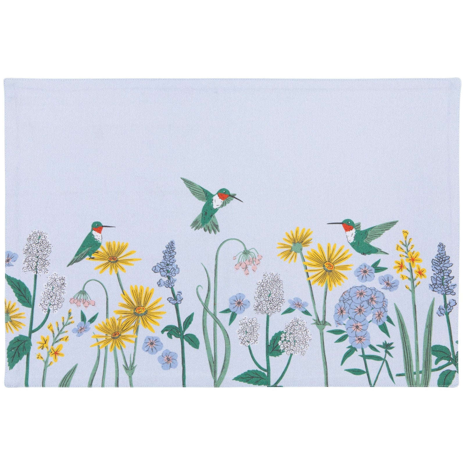 Now Designs Placemat Hummingbird 12" x 18"