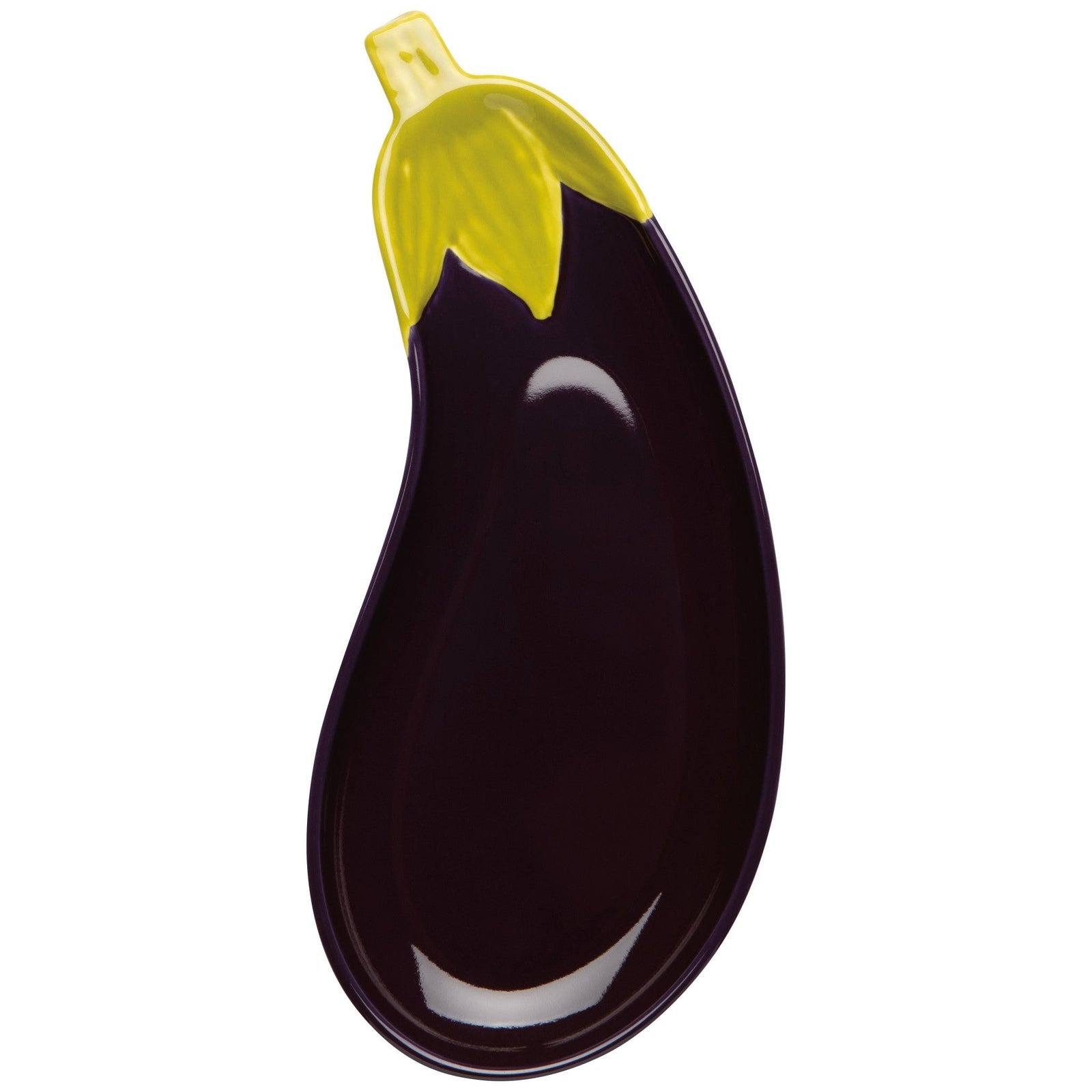 Now Designs Produce Side Plate Eggplant