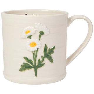 Now Designs 16oz Embossed Mug Daisy