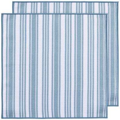 Now Designs Microfiber Stripe Dishcloth Set Of 2