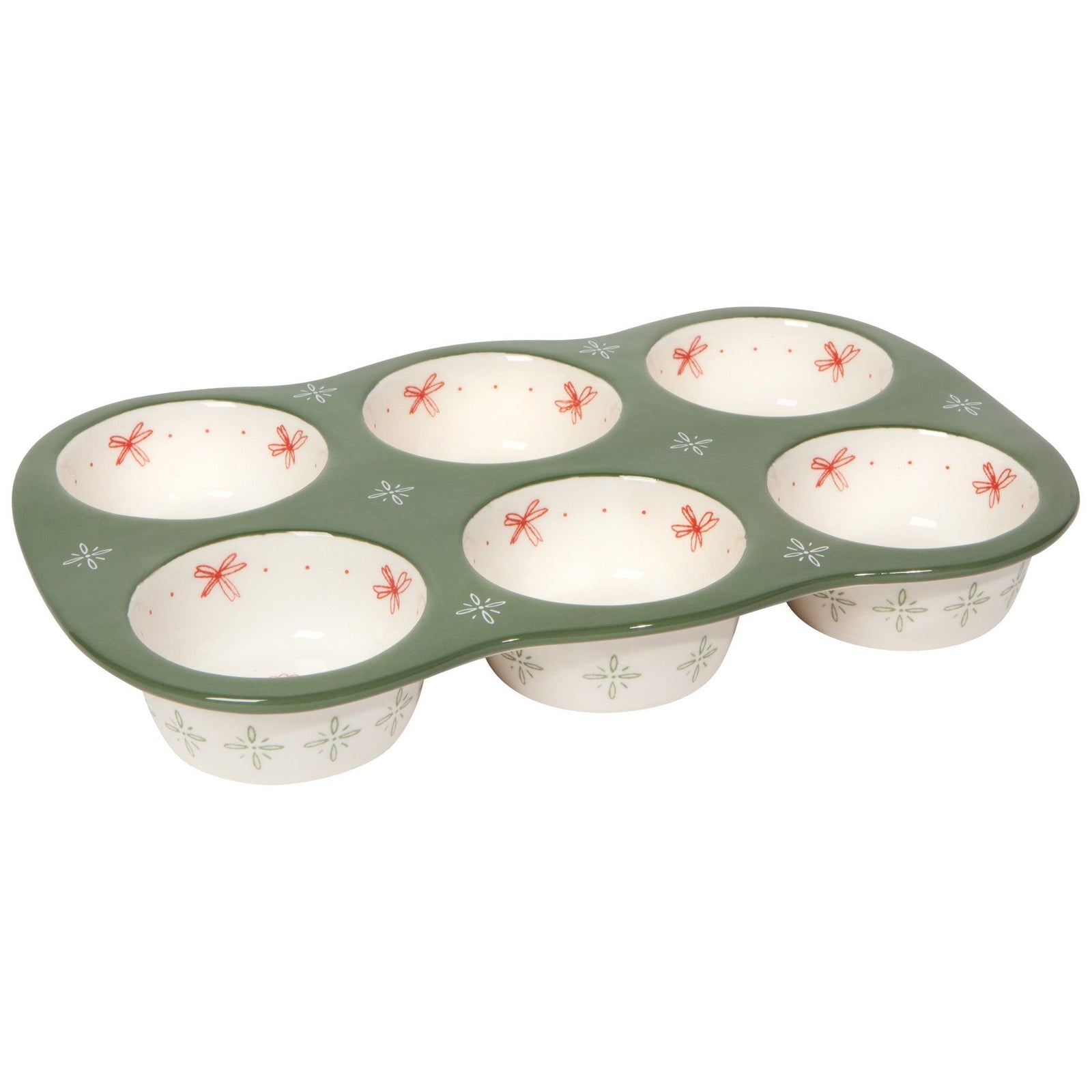 Danica Camellia 6 Muffin Pan