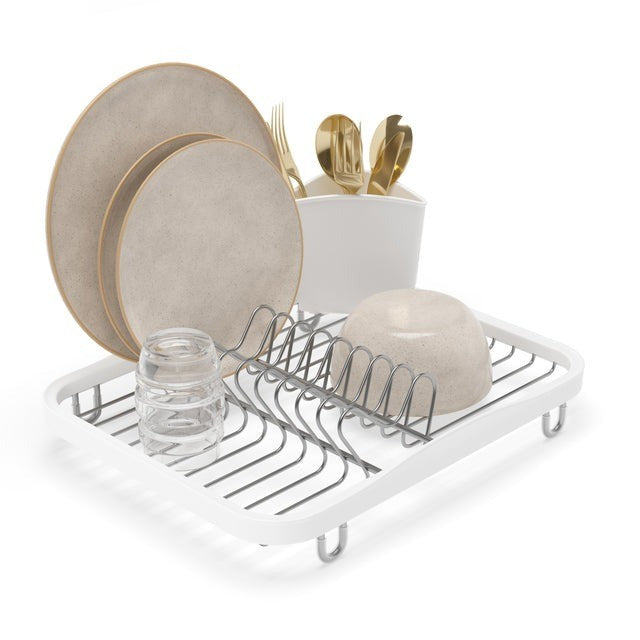 Umbra Sinkin Dish Rack - White