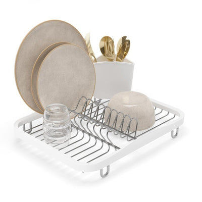 Umbra Sinkin Dish Rack - White