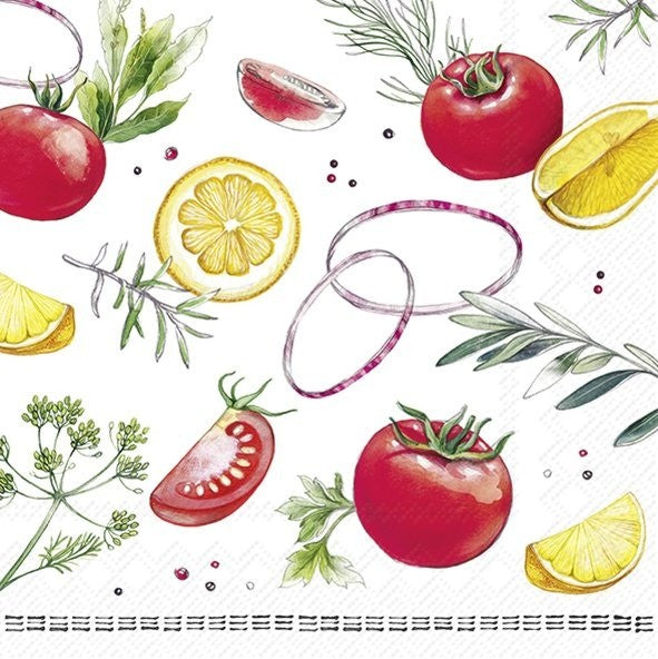 IHR Luncheon Napkin 20 Pack BBQ Party