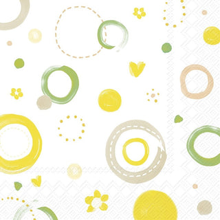 IHR Luncheon Napkin 20 Pack Joyful Dots