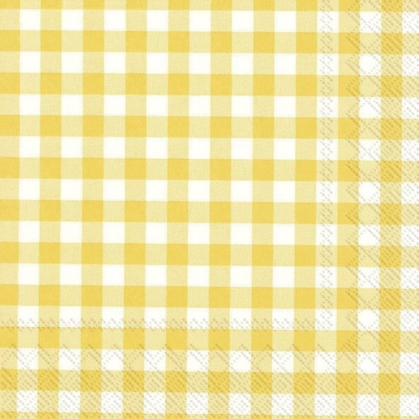 IHR Luncheon Napkin 20 Pack Taverna Yellow