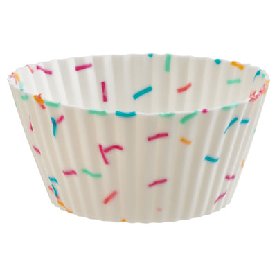 Trudeau Confetti Silicone Baking Cups Set Of 12 - iQ living