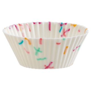 Trudeau Confetti Silicone Baking Mini-Cups Set Of 24