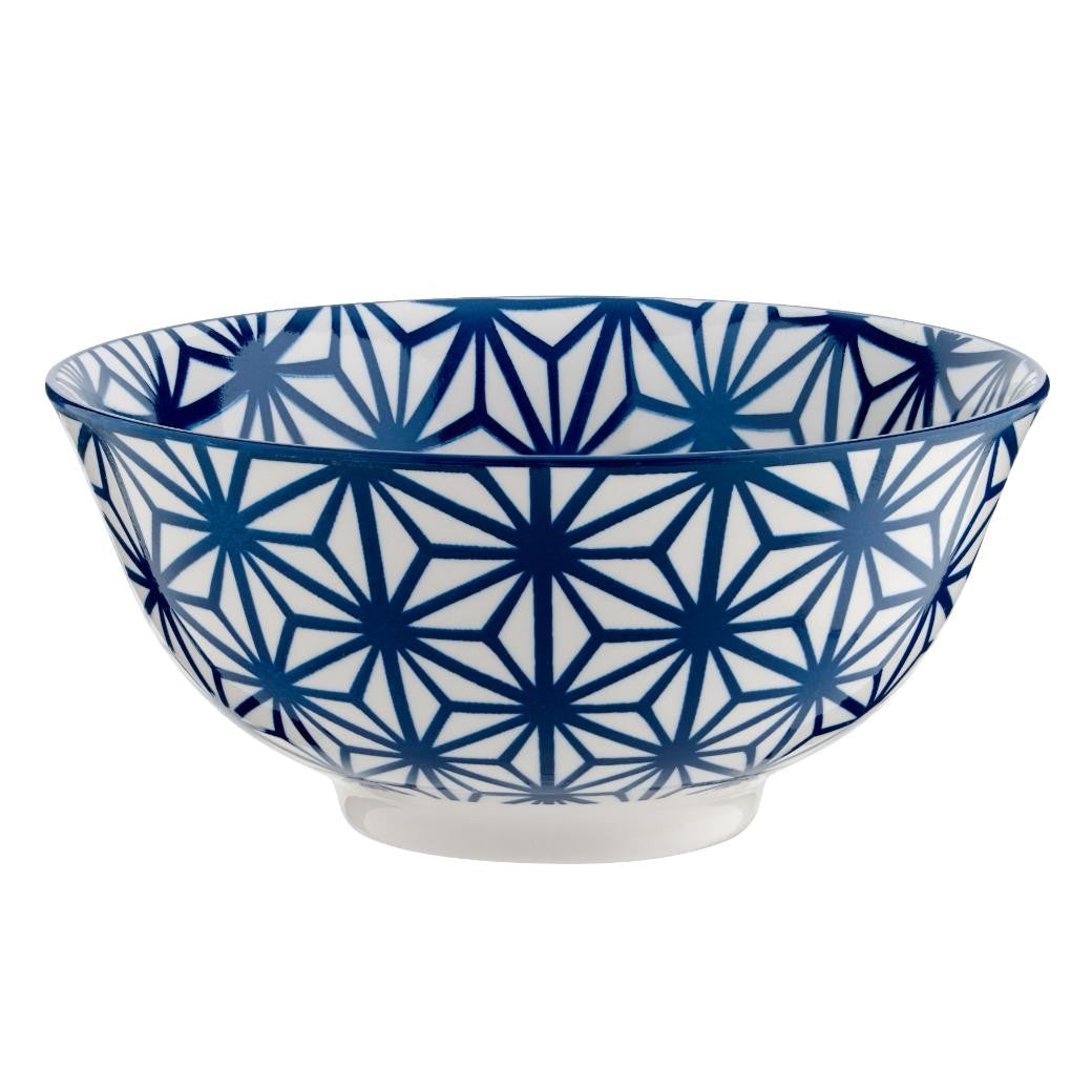 Table Creations Dessert Bowl 4.5" - Blue Floral