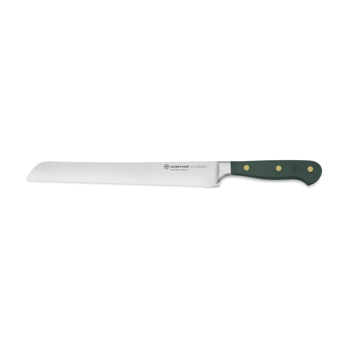 Wusthof Classic Fresh Rosemary Green Bread Knife 9" - iQ living