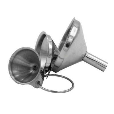 Kitchen Basics Stainless Steel Funnel Set Of 3 - iQ living