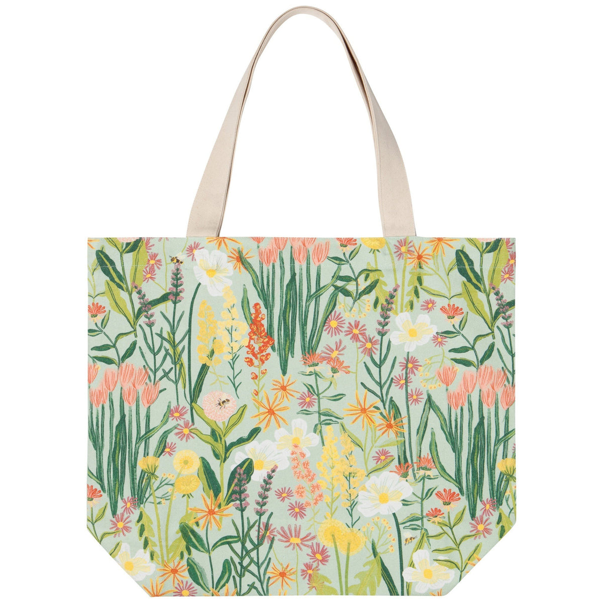 Now Designs Tote Bag Bees &amp; Bloom