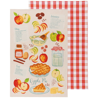 Now Designs Tea Towel Set of 2 - Sweet As Pie