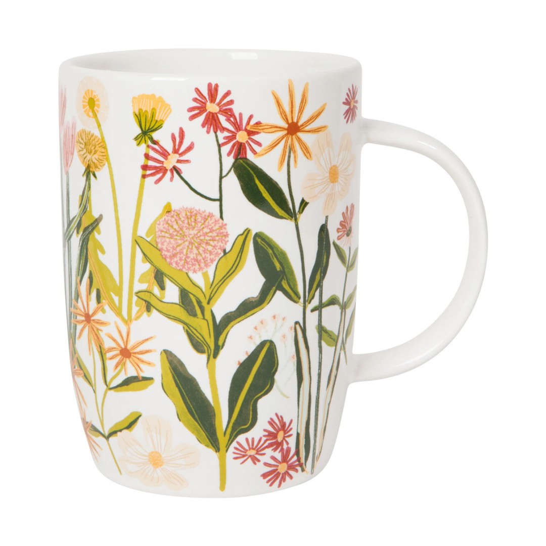 Now Designs Tall Mug 18oz Bees & Bloom